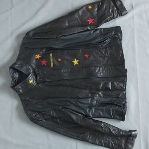 RARE CIRQUE DU SOLEIL Executive Leather Jacket